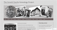 Desktop Screenshot of genettifamily.com